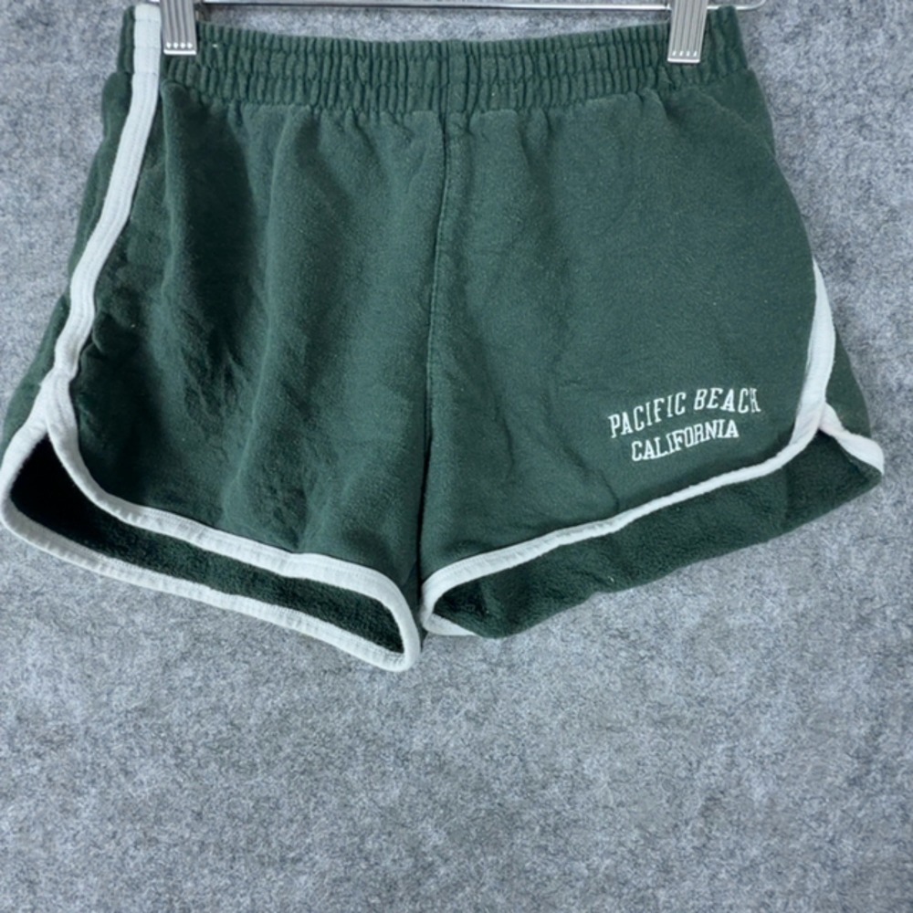 Brandy Melville Sweat Shorts Pacific Beach Green Pacific Beach Dolphin Lounge